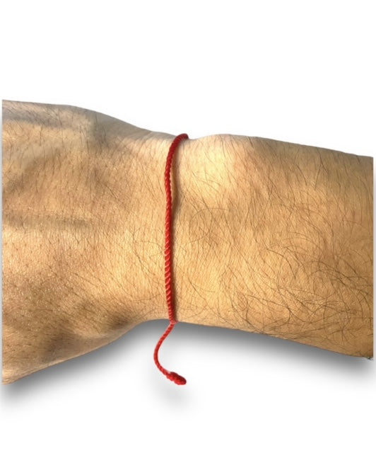 Red Simple Protection String