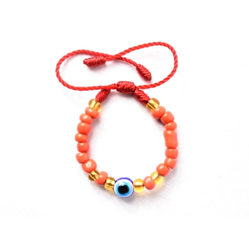 Orange String Evil Eye