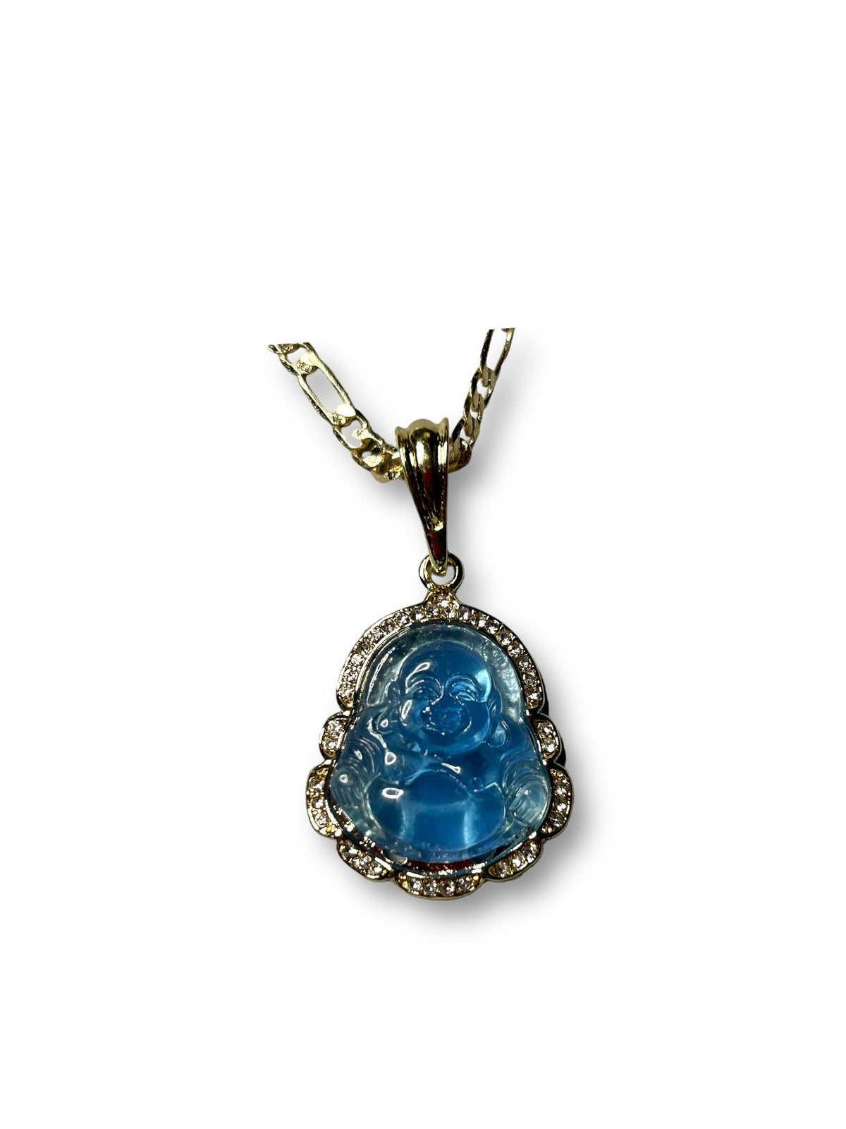 Baby Blue Buddha Protection