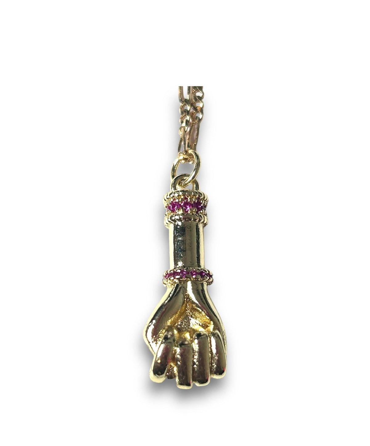 Gold Azabache Hand Power