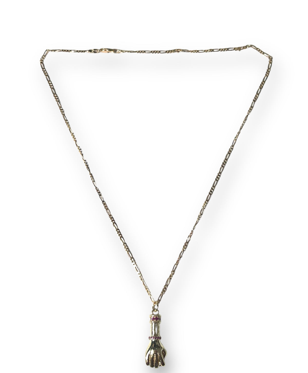 Gold Azabache Hand Power