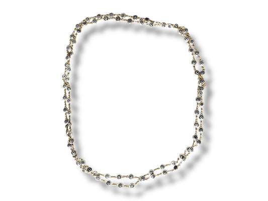 Spiritual Curve – Gold-Filled Waist Necklace