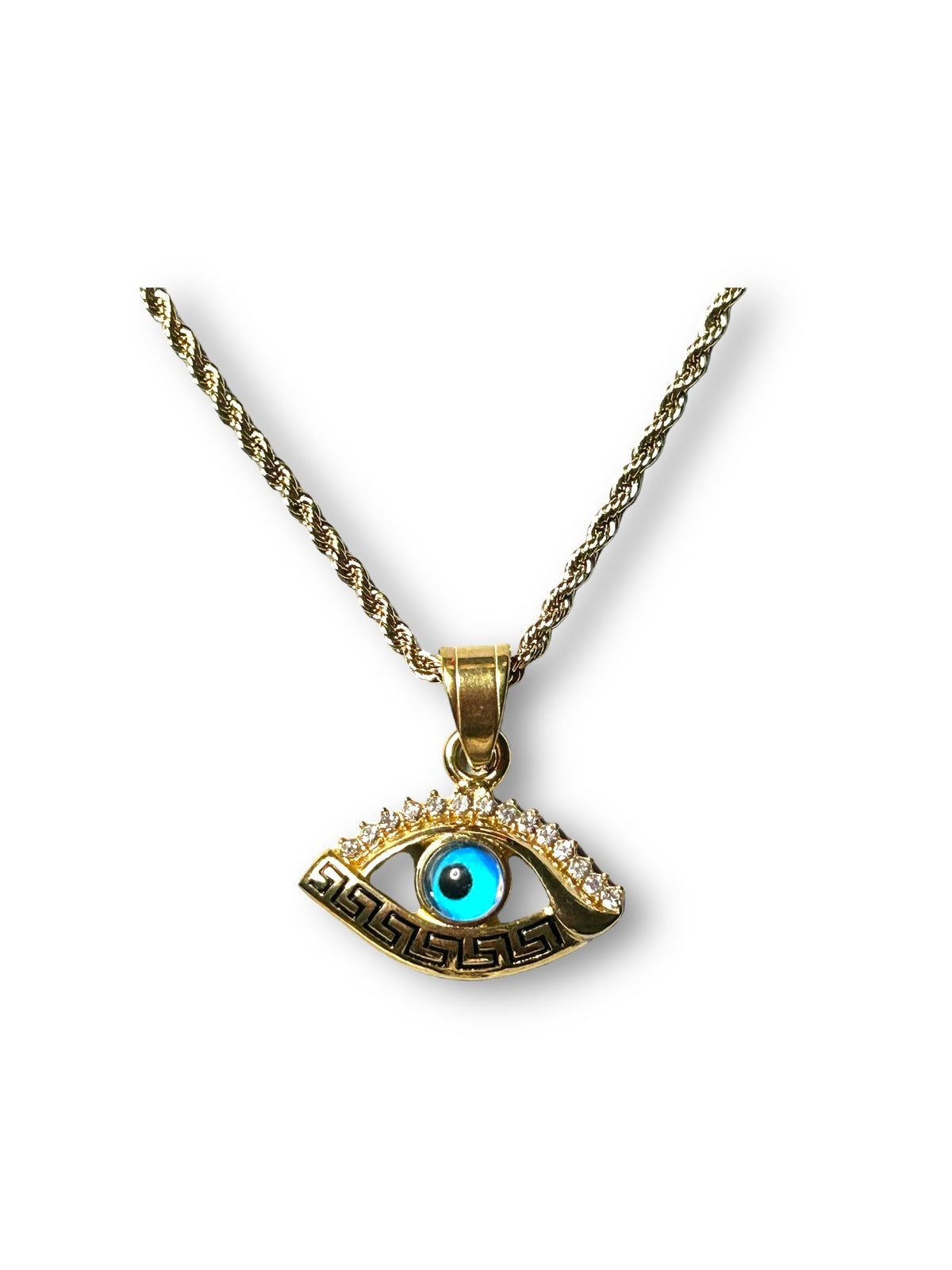 Powerful Gold Blue Eye