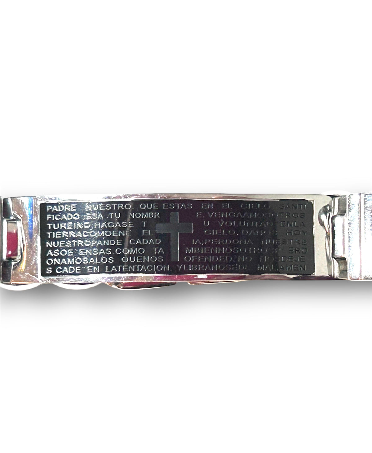 Padre Nuestro Stainless Silver