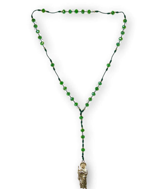 San Judas Crystal Green
