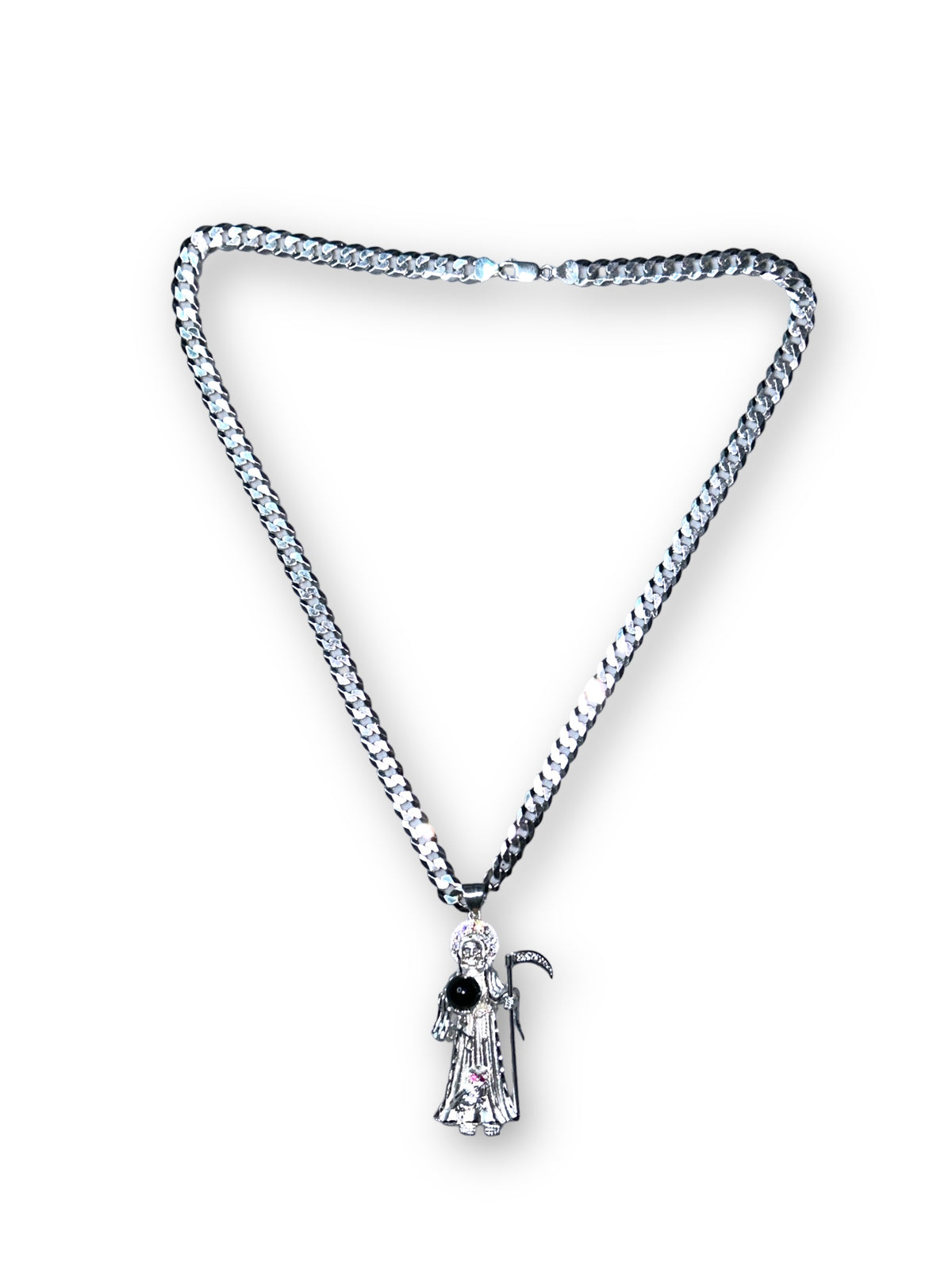 Silver Santa Muerte