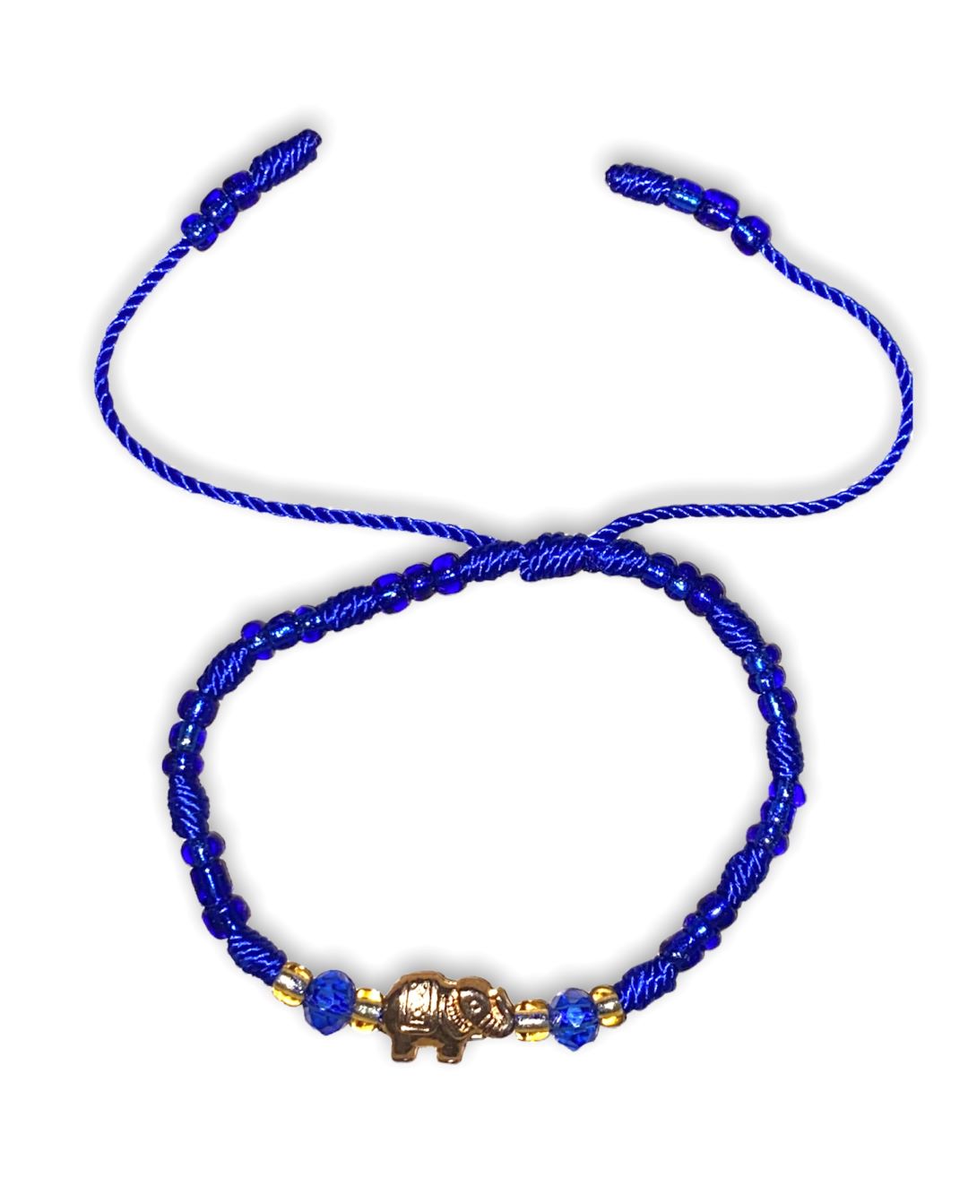 Royal Blue Gold Elephant