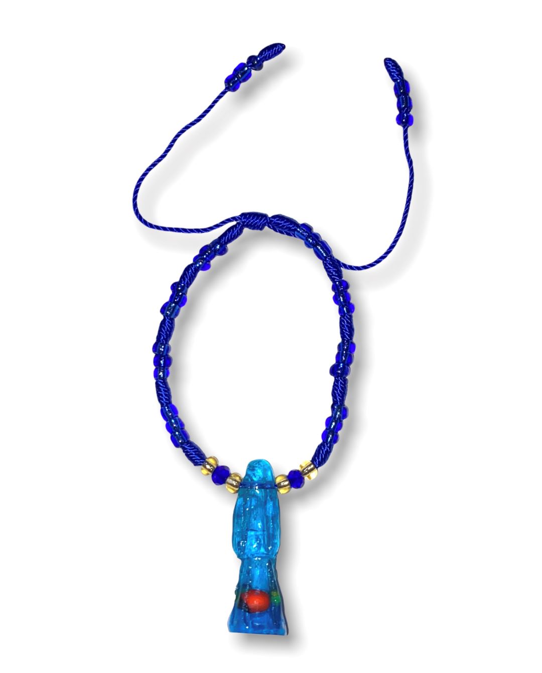 Blue Full Body Santa Muerte