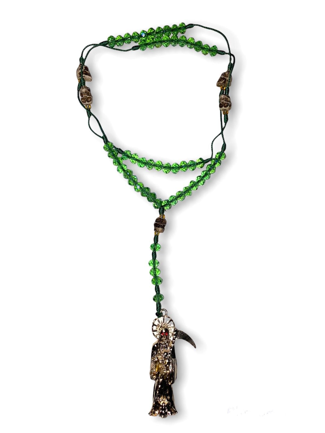 Green Santa Muerte