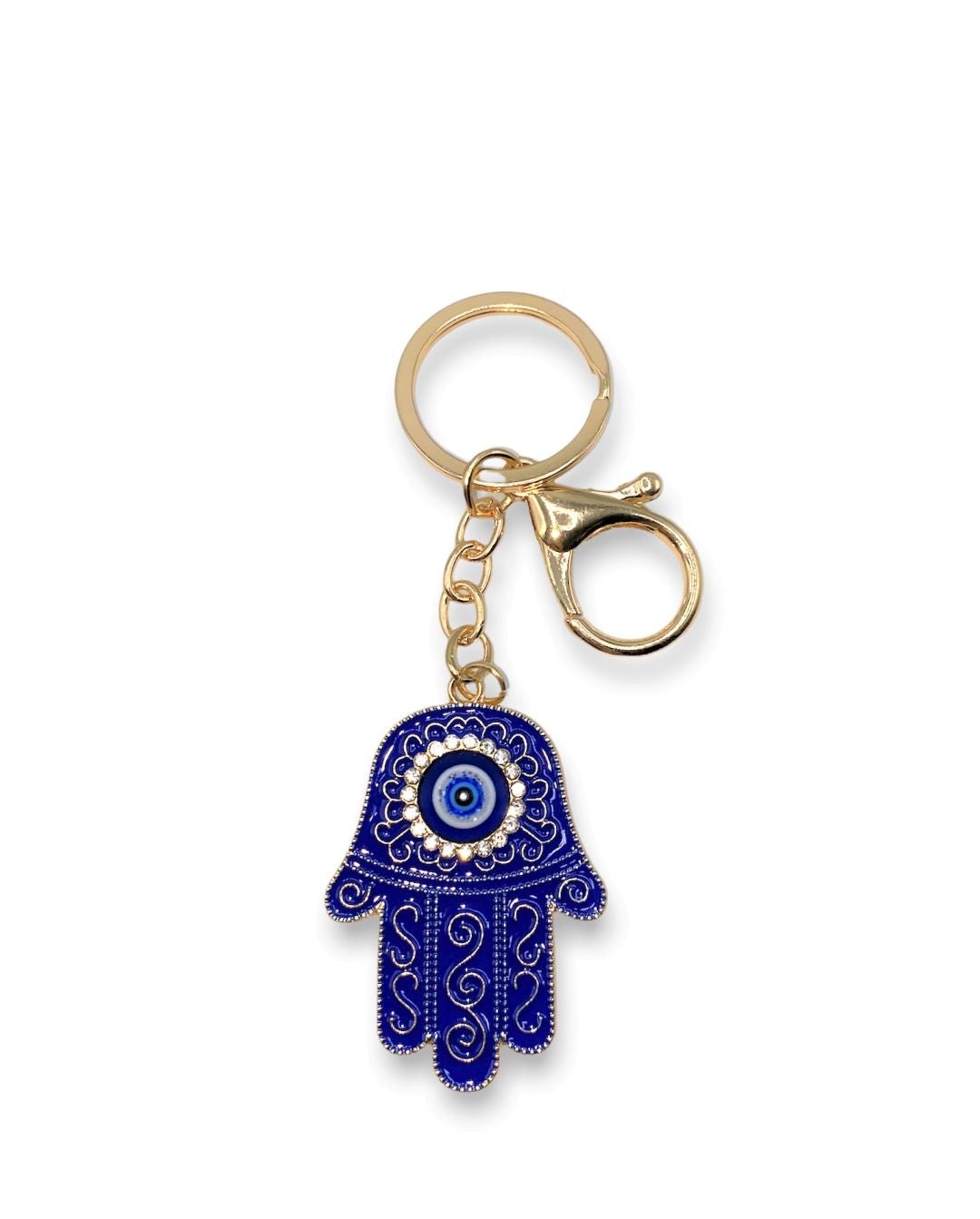 The Blue Hamsa Eye