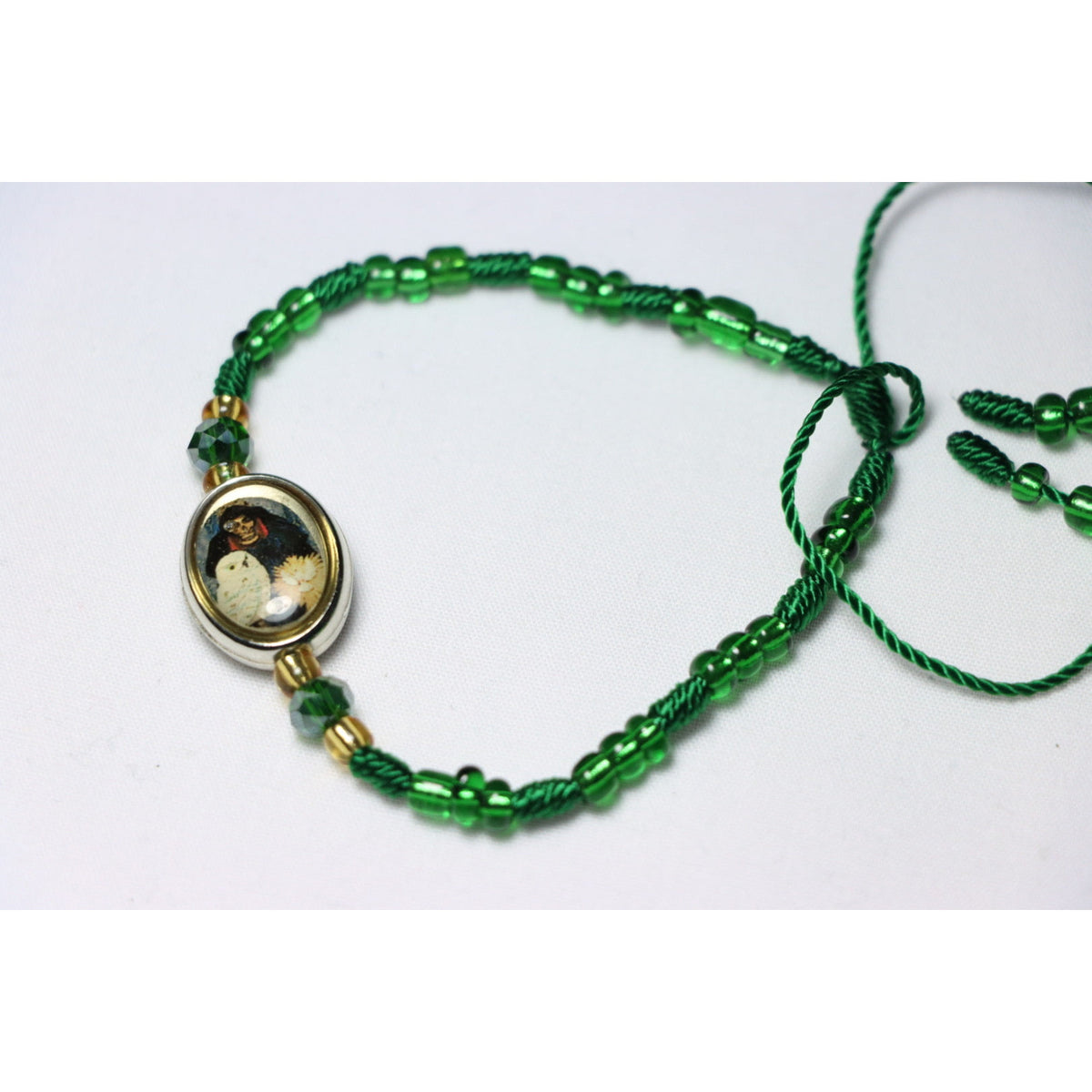 Santa Muerte Verde