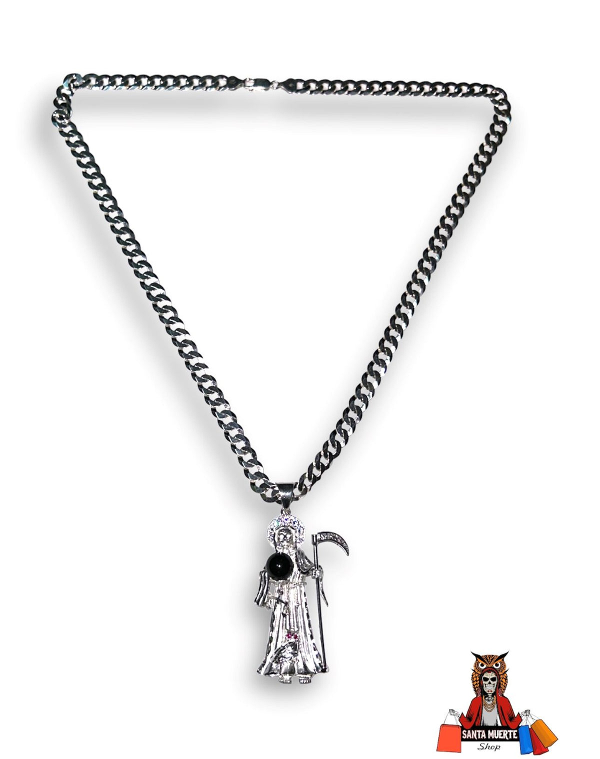 Silver Santa Muerte