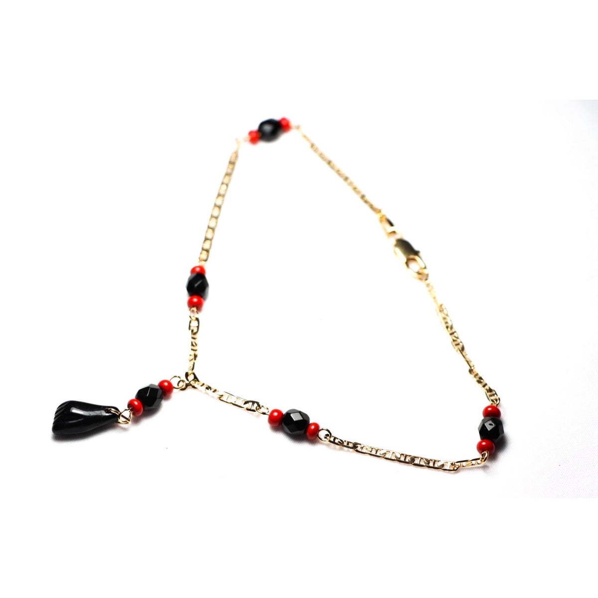 Gold Filled Azabache