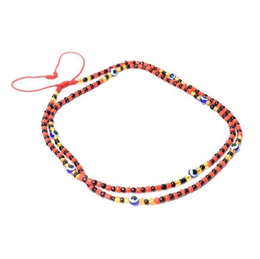 Black & Red Waist Chain