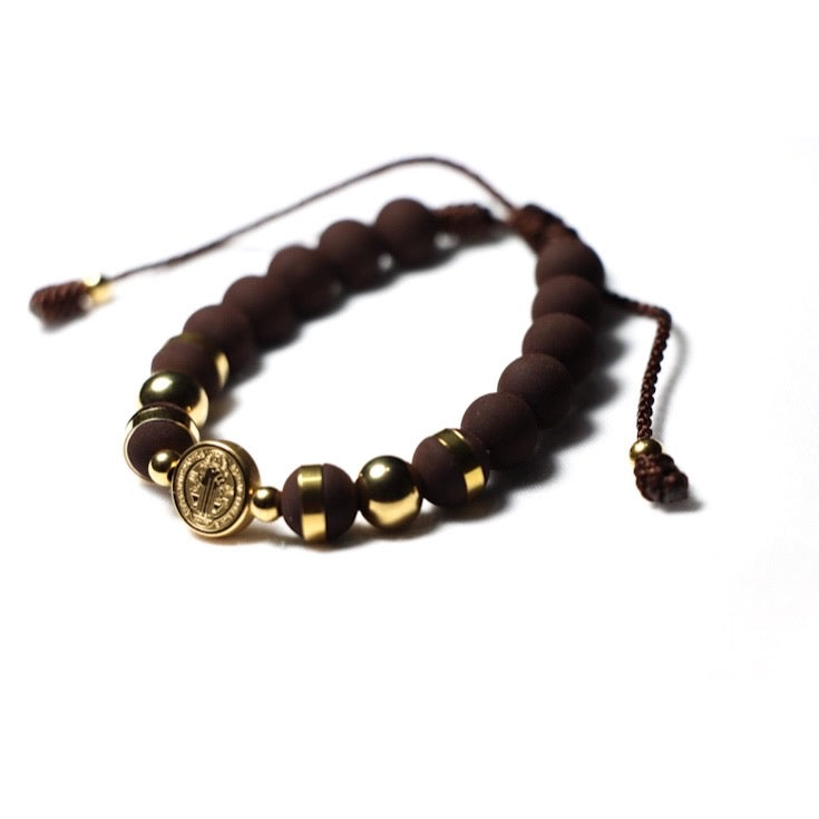 Brown & Gold Saint Benito