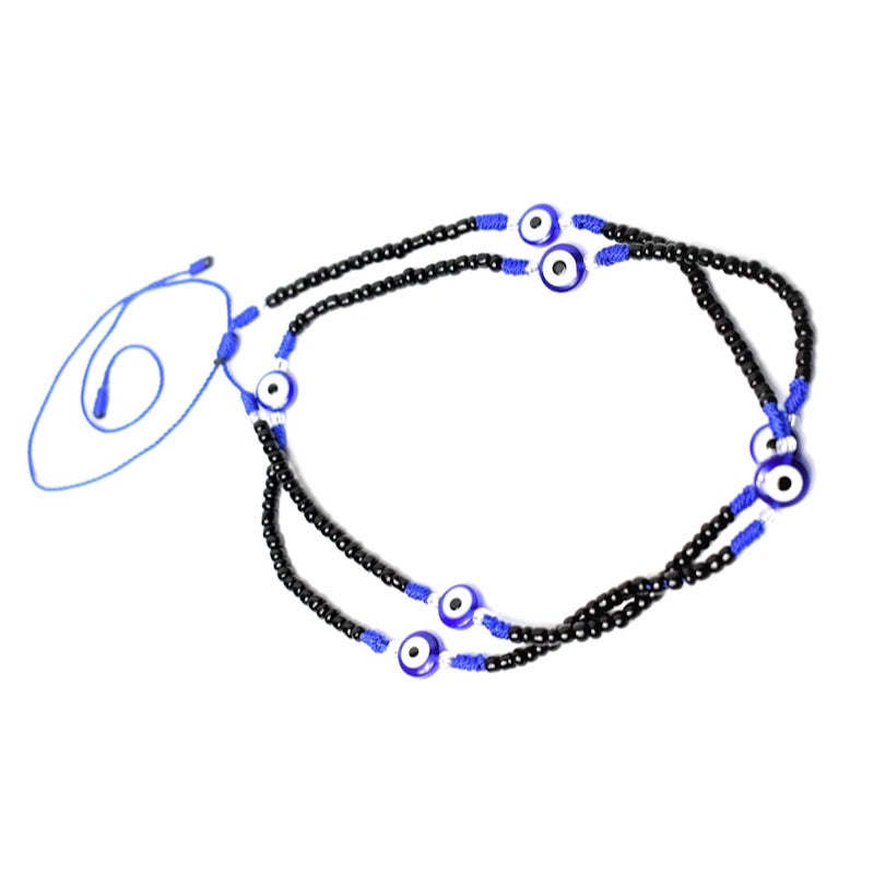7 Lucky Evil Eye Waist Chain