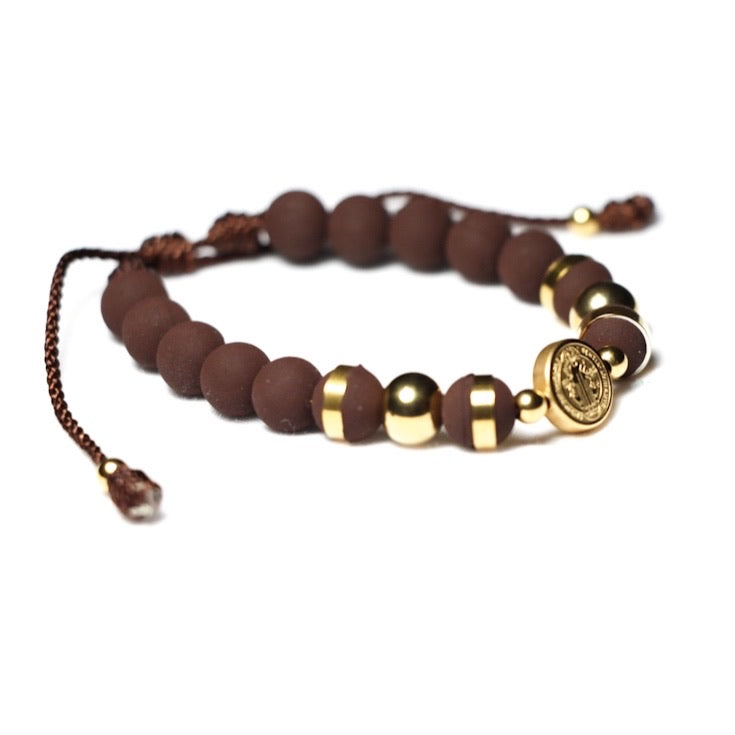 Brown & Gold Saint Benito
